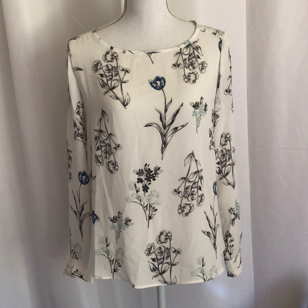 Floral loft blouse